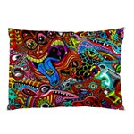 Art Color Dark Detail Monsters Psychedelic Pillow Case (Two Sides) Back