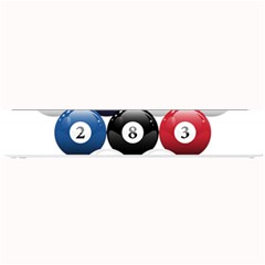 Racked Billiard Pool Balls Small Bar Mat by Ket1n9