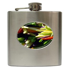 Bright Peppers Hip Flask (6 Oz) by Ket1n9