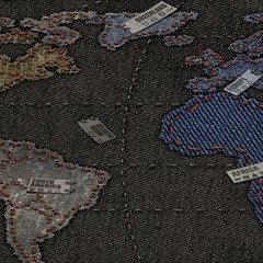 World Map Play Mat (rectangle) by Ket1n9