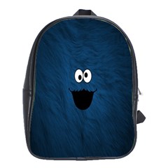 Funny Face School Bag (large) by Ket1n9