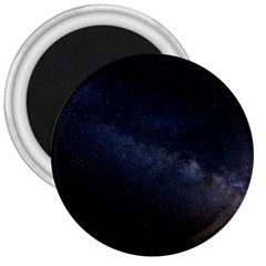 Cosmos Dark Hd Wallpaper Milky Way 3  Magnets by Ket1n9
