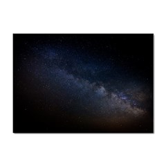 Cosmos Dark Hd Wallpaper Milky Way Sticker A4 (10 Pack)