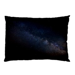 Cosmos Dark Hd Wallpaper Milky Way Pillow Case by Ket1n9