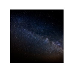 Cosmos Dark Hd Wallpaper Milky Way Square Satin Scarf (30  X 30 ) by Ket1n9