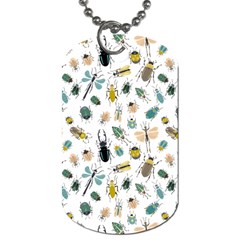 Insect Animal Pattern Dog Tag (two Sides) by Ket1n9