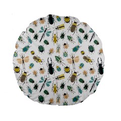 Insect Animal Pattern Standard 15  Premium Round Cushions by Ket1n9