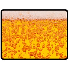 Beer Alcohol Drink Drinks Two Sides Fleece Blanket (large) by Ket1n9