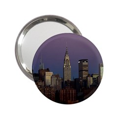 Skyline City Manhattan New York 2 25  Handbag Mirrors by Ket1n9