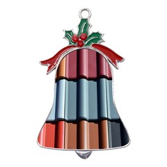 Shingle Roof Shingles Roofing Tile Metal Holly Leaf Bell Ornament