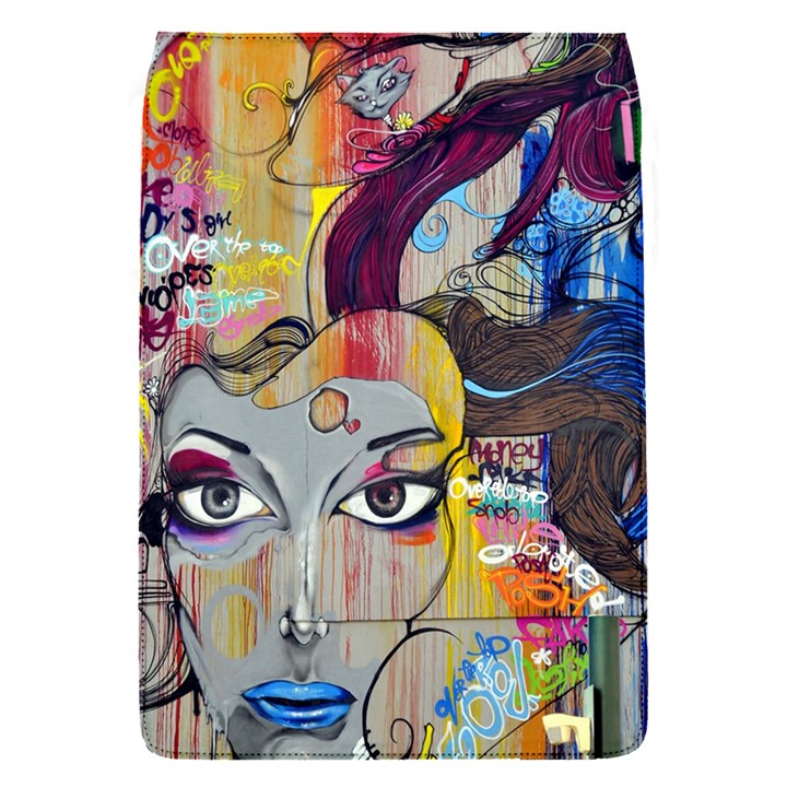 Graffiti Mural Street Art Painting Removable Flap Cover (S)