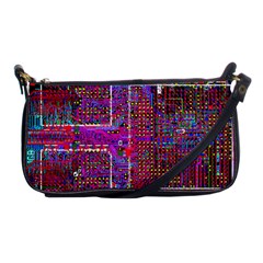 Technology Circuit Board Layout Pattern Shoulder Clutch Bag by Ket1n9
