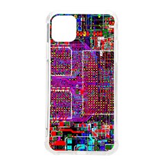 Technology Circuit Board Layout Pattern Iphone 11 Pro Max 6 5 Inch Tpu Uv Print Case by Ket1n9