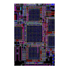 Cad Technology Circuit Board Layout Pattern Shower Curtain 48  X 72  (small)  by Ket1n9