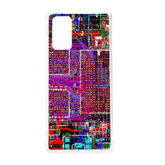 Technology Circuit Board Layout Pattern Samsung Galaxy Note 20 Tpu Uv Case by Ket1n9