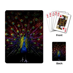 Beautiful Peacock Feather Playing Cards Single Design (rectangle) by Ket1n9