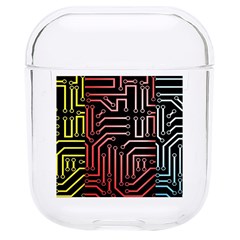 Circuit Board Seamless Patterns Set Hard Pc Airpods 1/2 Case by Ket1n9