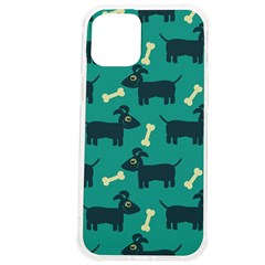 Happy Dogs Animals Pattern Iphone 12 Pro Max Tpu Uv Print Case by Ket1n9