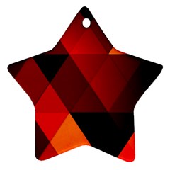 Abstract Triangle Wallpaper Ornament (star) by Ket1n9