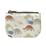 Dinosaur Art Pattern Mini Coin Purse Front