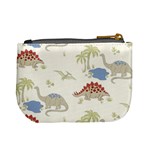 Dinosaur Art Pattern Mini Coin Purse Back