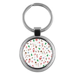 Christmas Key Chain (round) by saad11