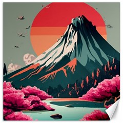 Mountain Landscape Sky Fuji Nature Canvas 12  X 12 
