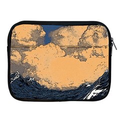 Wave Aesthetic Ocean Retro Sea Vintage Apple Ipad 2/3/4 Zipper Cases