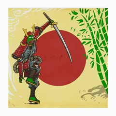 Meme Samurai Artwork Japaneses Medium Glasses Cloth (2 Sides)