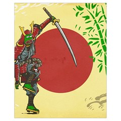 Meme Samurai Artwork Japaneses Drawstring Bag (small) by Cendanart