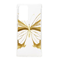 Simulated Gold Leaf Gilded Butterfly Samsung Galaxy Note 20 Ultra Tpu Uv Case by essentialimage