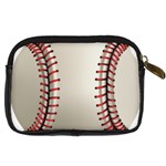 Baseball Digital Camera Leather Case Back