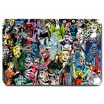 Vintage Horror Collage Pattern Large Doormat 30 x20  Door Mat