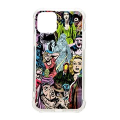 Vintage Horror Collage Pattern Iphone 11 Pro 5 8 Inch Tpu Uv Print Case by Ket1n9