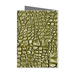 Aligator Skin Mini Greeting Cards (pkg Of 8) by Ket1n9