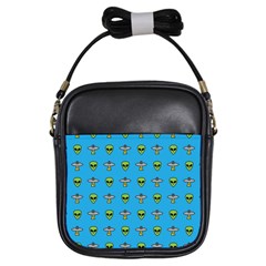 Alien Pattern Girls Sling Bag by Ket1n9