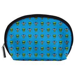 Alien Pattern Accessory Pouch (large) by Ket1n9