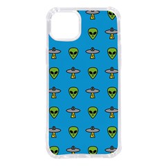 Alien Pattern Iphone 14 Plus Tpu Uv Print Case by Ket1n9