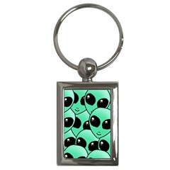 Art Alien Pattern Key Chain (rectangle) by Ket1n9