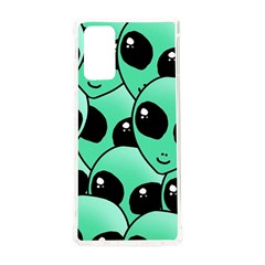 Art Alien Pattern Samsung Galaxy Note 20 Tpu Uv Case by Ket1n9