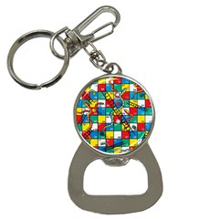 Snakes And Ladders Bottle Opener Key Chain by Ket1n9