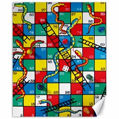 Snakes And Ladders Canvas 16  X 20  by Ket1n9