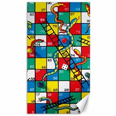 Snakes And Ladders Canvas 40  X 72  by Ket1n9