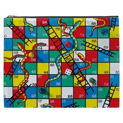 Snakes And Ladders Cosmetic Bag (xxxl) by Ket1n9