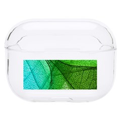 Sunlight Filtering Through Transparent Leaves Green Blue Hard Pc Airpods Pro Case by Ket1n9