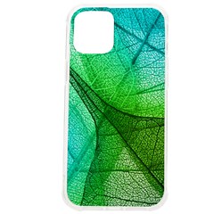 Sunlight Filtering Through Transparent Leaves Green Blue Iphone 12 Pro Max Tpu Uv Print Case by Ket1n9