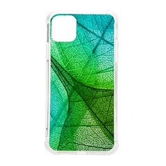 Sunlight Filtering Through Transparent Leaves Green Blue Iphone 11 Pro Max 6 5 Inch Tpu Uv Print Case by Ket1n9