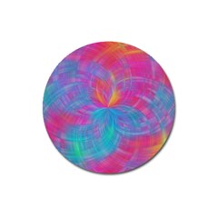 Abstract Fantastic Ractal Gradient Magnet 3  (round) by Ket1n9