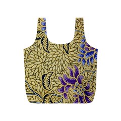 Traditional Art Batik Pattern Full Print Recycle Bag (s) by Ket1n9