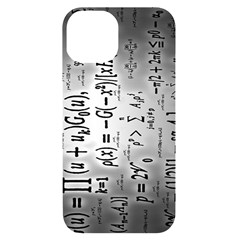 Science Formulas Iphone 14 Black Uv Print Case